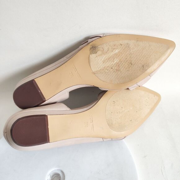 Nine West Cream Flats with Sophisticated Pleats - Picture 11 of 13